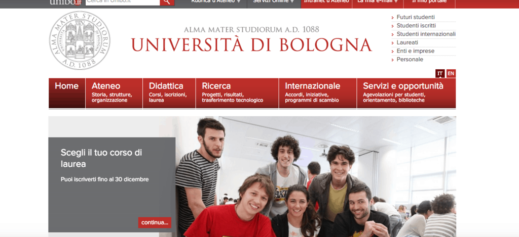 universidade de bologna