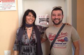Participação em uma Rádio Italiana